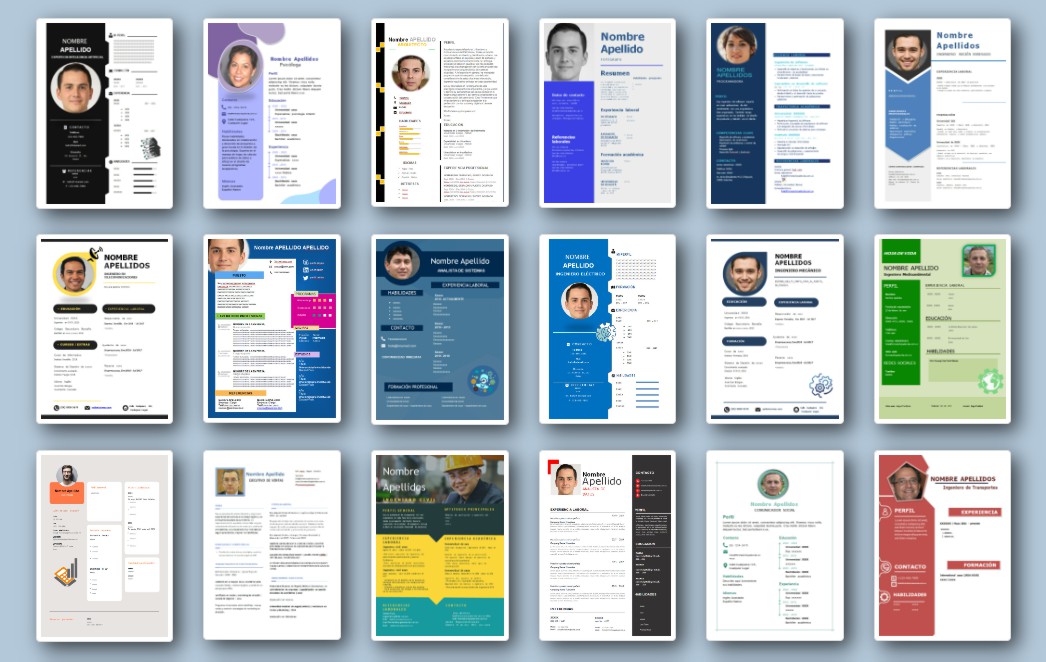 Ver más hojas de vida modernas en nuestra web de Formatos de Hoja de Vida